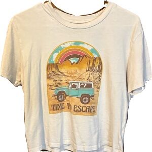 Medium Cropped Graphic T-Shirt